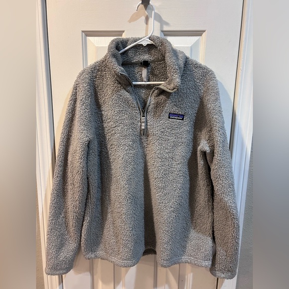Patagonia Tops - Patagonia Soft Gray Sherpa Jacket